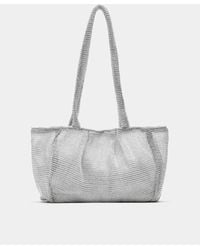 Pull&Bear - – schultertasche aus metall-netzstoff - Lyst
