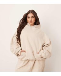 ARRANGE - Curve Oversized Premium Heavy Weight Hoodie - Lyst