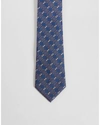 ASOS - Vintage Pattern Tie - Lyst