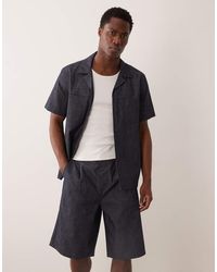 ASOS - Loose Lightweight Denim Jorts - Lyst