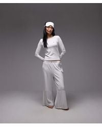 Tommy Hilfiger - Pyjama Top And Bottoms Gift Set With Eye Mask - Lyst