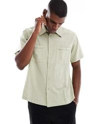Only & Sons - Short Sleeve Resort Collar Shirt - Lyst