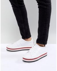 basket homme stradivarius
