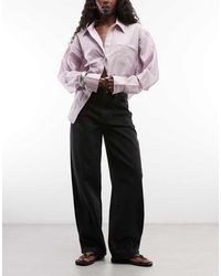 Dime - baggy Fit Logo Patch Jeans - Lyst