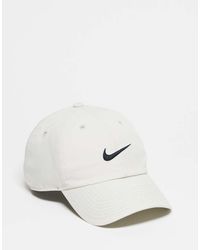 Nike - Gorra Swoosh De Club-Beis Neutro - Lyst
