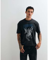 AllSaints - Vanguard Short Sleeve Graphic Logo T-shirt - Lyst
