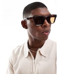 Jack & Jones - Rectangular Sunglasses - Lyst