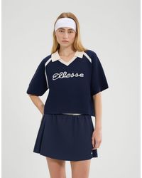 Ellesse - Brunelli Short Sleeve Knitted Polo - Lyst