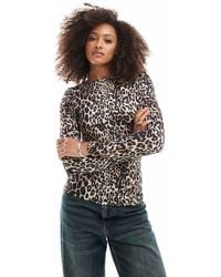 ONLY - 2-way Long Sleeve Top - Lyst