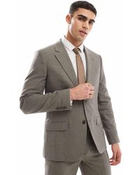River Island - Single Breasted Suit Jacket - Lyst
