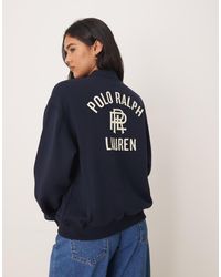Polo Ralph Lauren - Maglione Con Colletto E Logo Sul Retro - Lyst