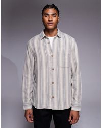 ASOS - Overshirt Basket Weave Shirt - Lyst