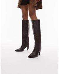 Bronx - Low Jadey Knee Boots - Lyst