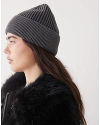Collusion - Ribbed Washed Beanie - Lyst