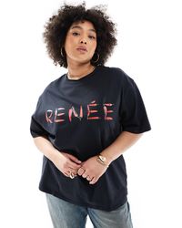 Renee Studio - Renée studio plus – exklusives t-shirt - Lyst