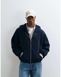 ASOS - Essentials Extreme Oversized Zip Up Hoodie - Lyst