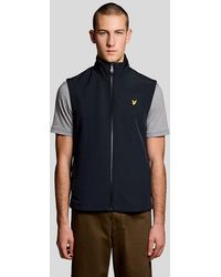 Lyle & Scott - Mesh-Back Softshell Gilet - Lyst