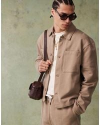 ASOS - Heavyweight Co-ord Oversized Boxy Smart Shacket - Lyst