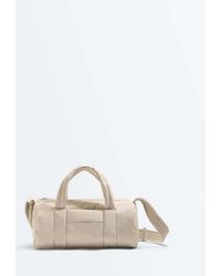 Oysho - Borsa Bowling Mini Color Visone - Lyst