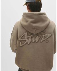 Pull&Bear - – stwd – kapuzenpullover mit aufnäher - Lyst