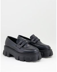 Truffle Collection Extreme Chunky Loafers - Black