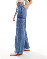 Barbour - Jeans cargo lavaggio medio - Lyst
