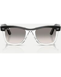 Ray-Ban - Wayfarer Street Neat Square Sunglasses With Lens - Lyst