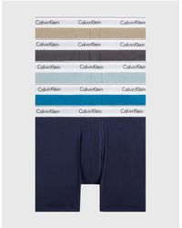 Calvin Klein - 5 Pack Boxer Briefs - Modern Cotton - Lyst