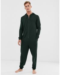 ASOS Hooded Lounge Onesie - Green