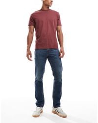 Levi's - Vaqueros De Corte Slim Con Lavado Vintage Oscuro 511 De -Azul Marino - Lyst