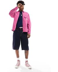 Carhartt - Rainer - camicia giacca rosa - Lyst