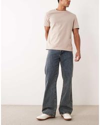 ASOS - Wide Leg Flare Jeans - Lyst