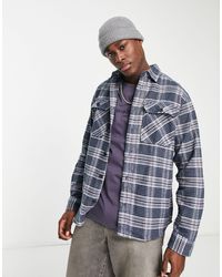 SELECTED - Check Overshirt - Lyst