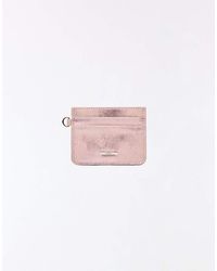 Bershka - Mini Leather Effect Card Holder - Lyst