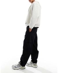 ASOS - Relaxed Tapered Pull On Cargo Pants - Lyst
