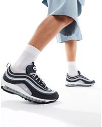 Nike - Air max 97 - sneakers nere, blu e grigie - Lyst