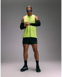 4505 - Premium Quick Dry Running Singlet With Bonded Seams And Mesh Panel - Lyst