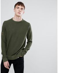 pretty green crew neck jumper