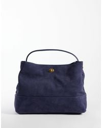 Mango - 100% Suede Bucket Bag - Lyst