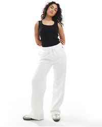 Polo Ralph Lauren - Joggers Blancos De Pernera Recta De - Lyst