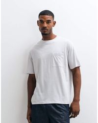 ARKET - Washed T-Shirt With Pocket - Lyst