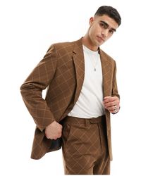 ASOS - Relaxed Check Suit Jacket - Lyst