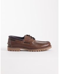 ASOS - Boat Shoes With Cleated Sole - Lyst