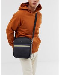 Neeve Webbing Flight Bag In Black Neeve Webbing Flight Bag In Black