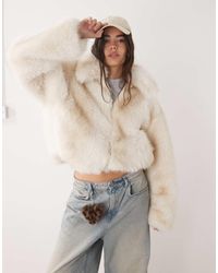 Monki - Giacca Corta Sporco - Lyst