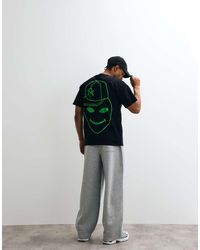No Problemo - 100% Cotton T-shirt With 'alien Dude' Back Print - Lyst