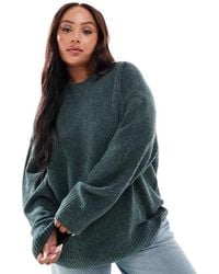 Vero Moda - Soft O-neck Oversized Jumper - Lyst