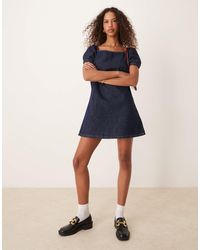 ASOS - – etuikleid aus jeansstoff - Lyst