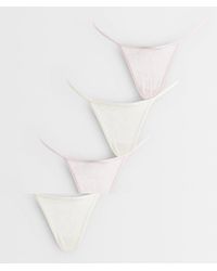Cotton On - 4 Pack Lace Thong Set - Lyst
