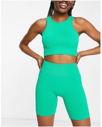 Pull\u0026Bear Ribbed Yoga leggings Co-ord 